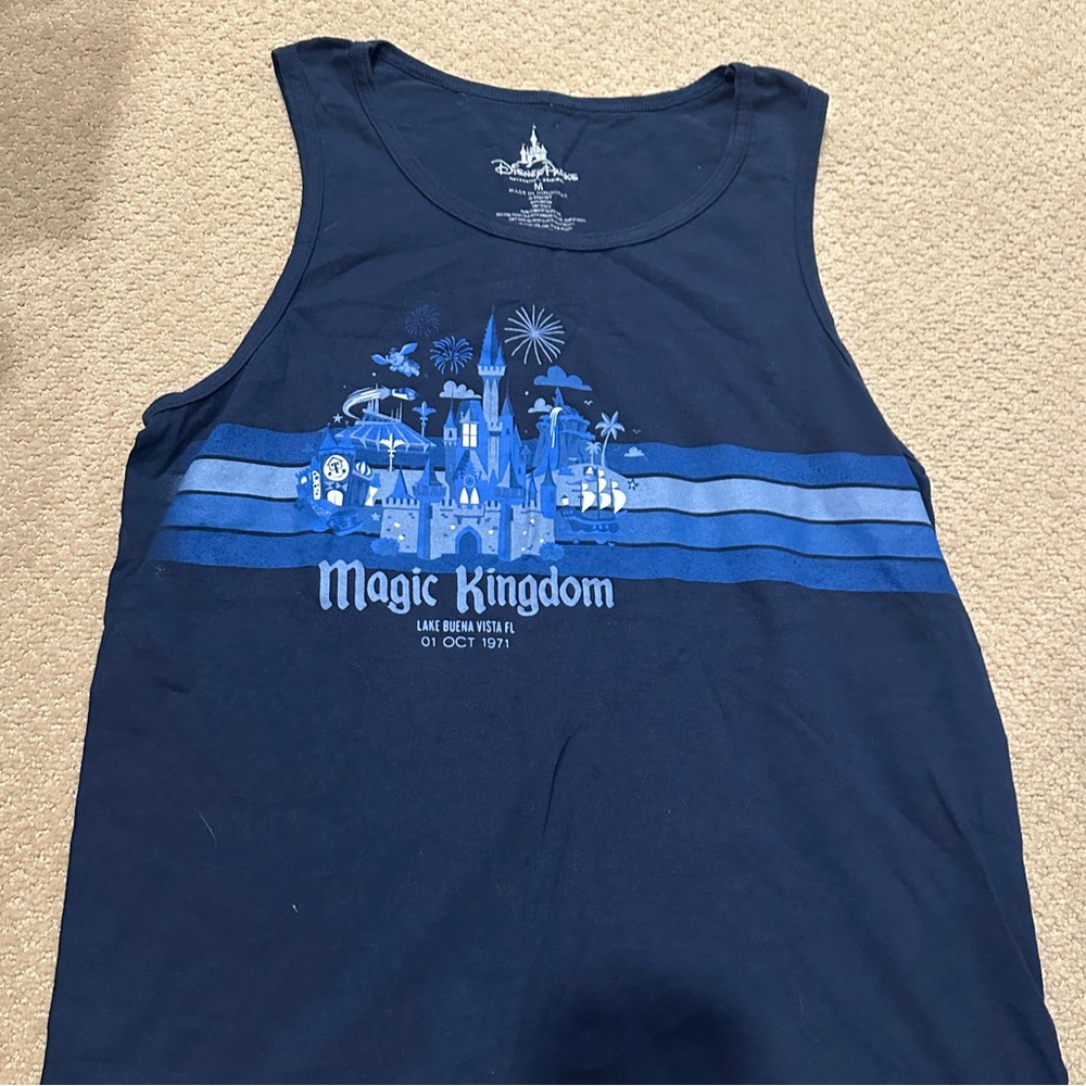 Magic Kingdom Navy Blue Tank Top